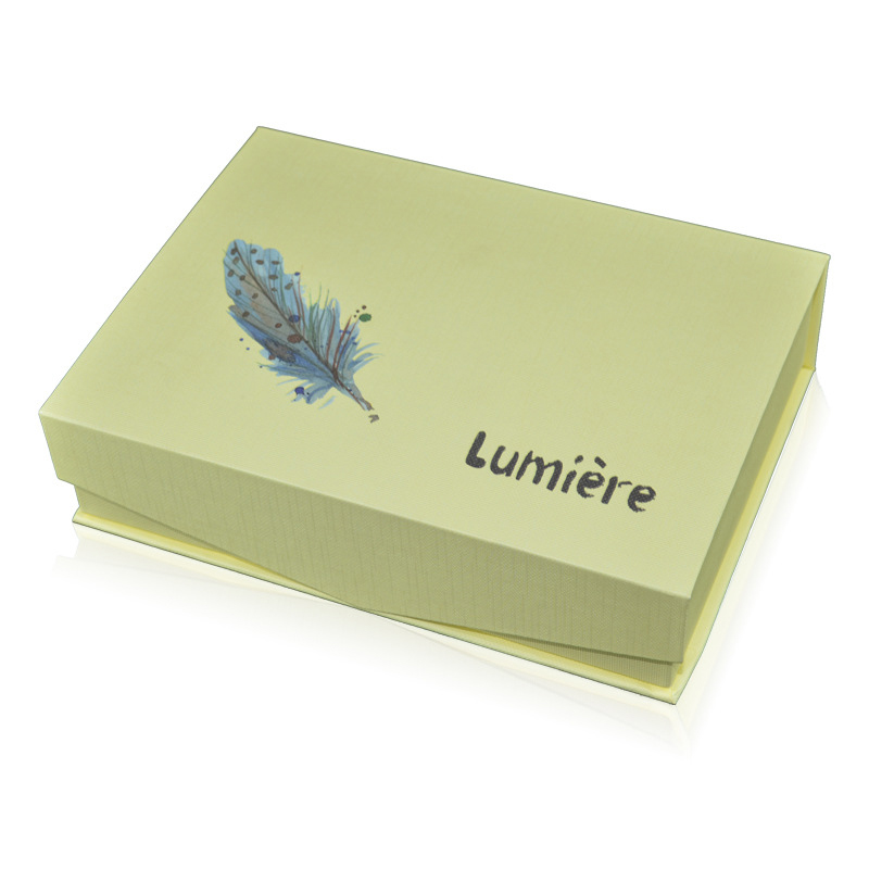 Testreszabás Luxus merev könyv alakú mágneses díszdoboz kozmetikai dobozhoz