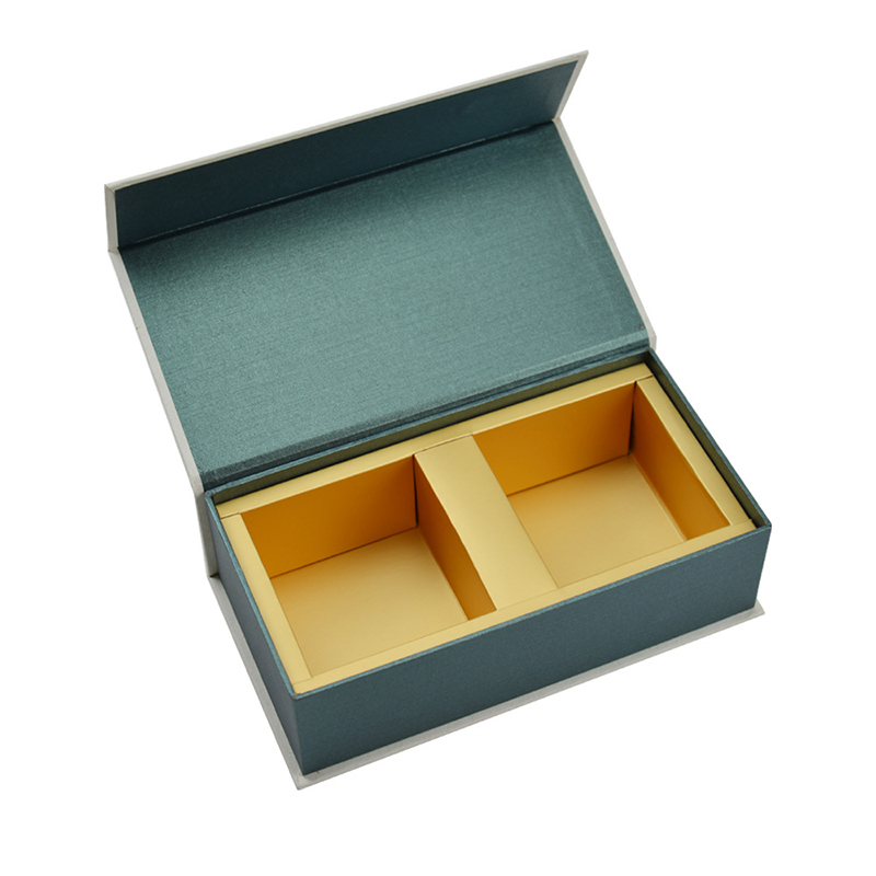 Gift paper packaging book shape box cardboard magnetic closure box