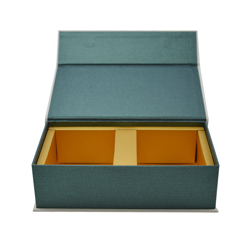 Gift paper packaging book shape box cardboard magnetic closure box
