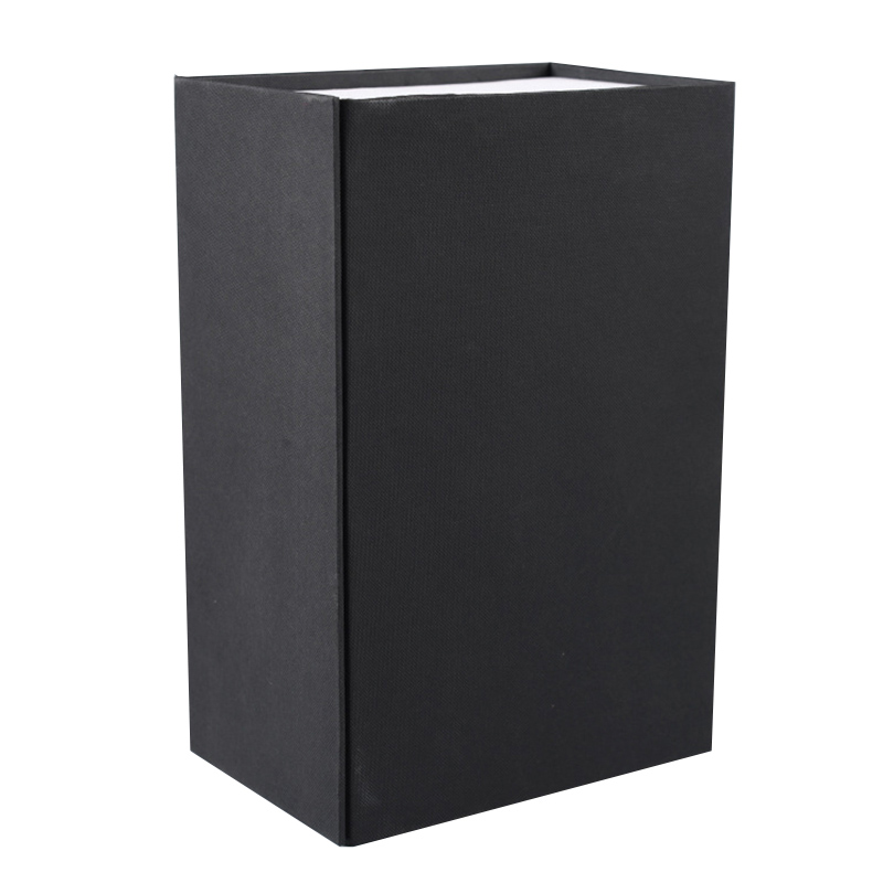Foldable rigid gift box magnetic gift box black color boxes