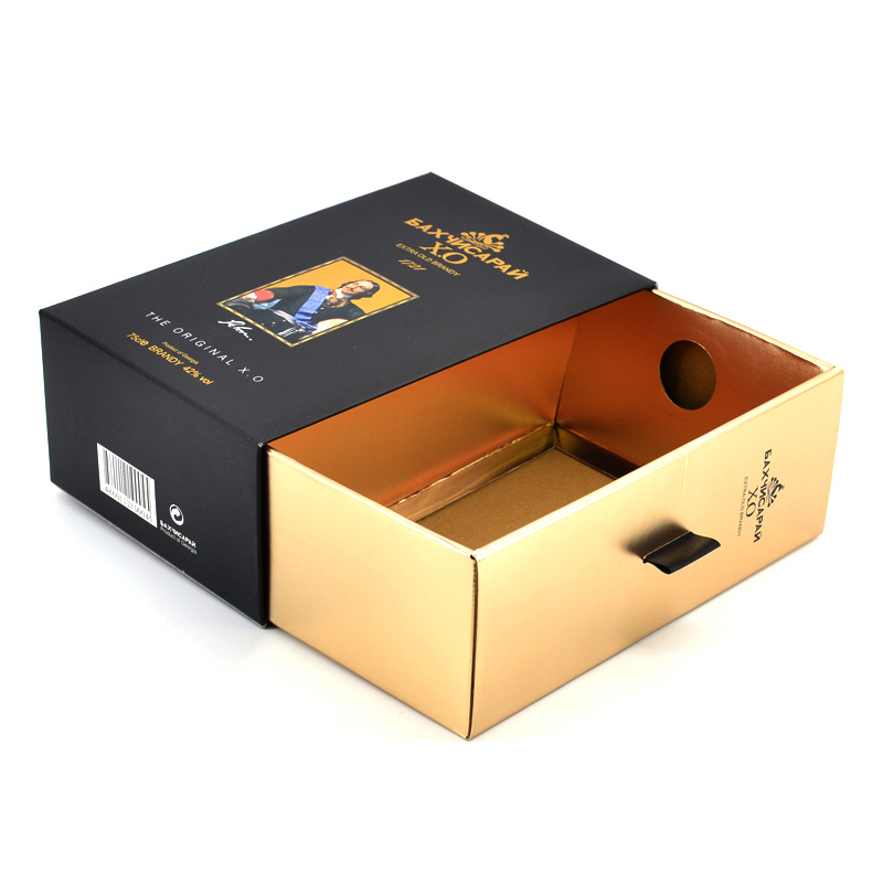 XO wine paper box packaging whiskey paper box high quality packaging