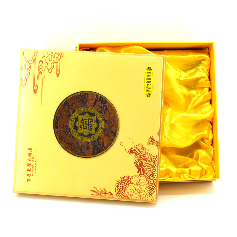 Mooncake paper box packaging paper bag with LOGO Printing and foil stamping