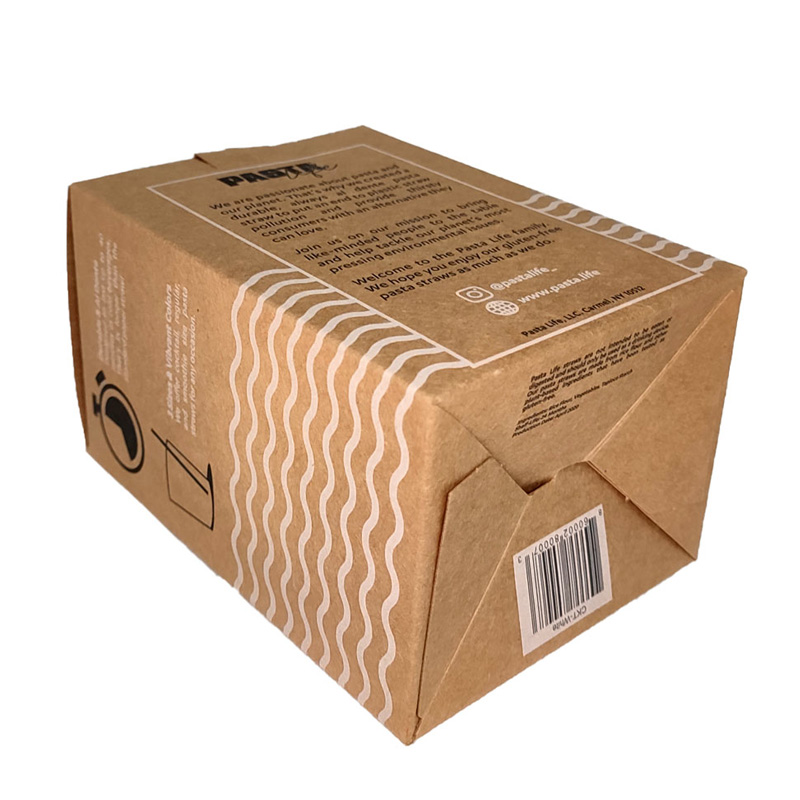 OEM Printing Kraft paper packaging auto bottom box