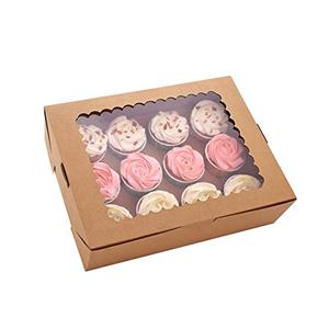 Cutie de ambalare dulce cutie de hârtie pentru deșert cutie de hârtie kraft pentru prăjituri mici