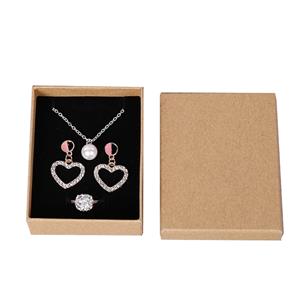Beautiful packaging box for Jewelry Necklace packaging bracelet paper box earrings paper box