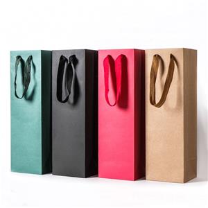 OEM фабрично рециклирани евтини кафяви хартиени торби с дръжки