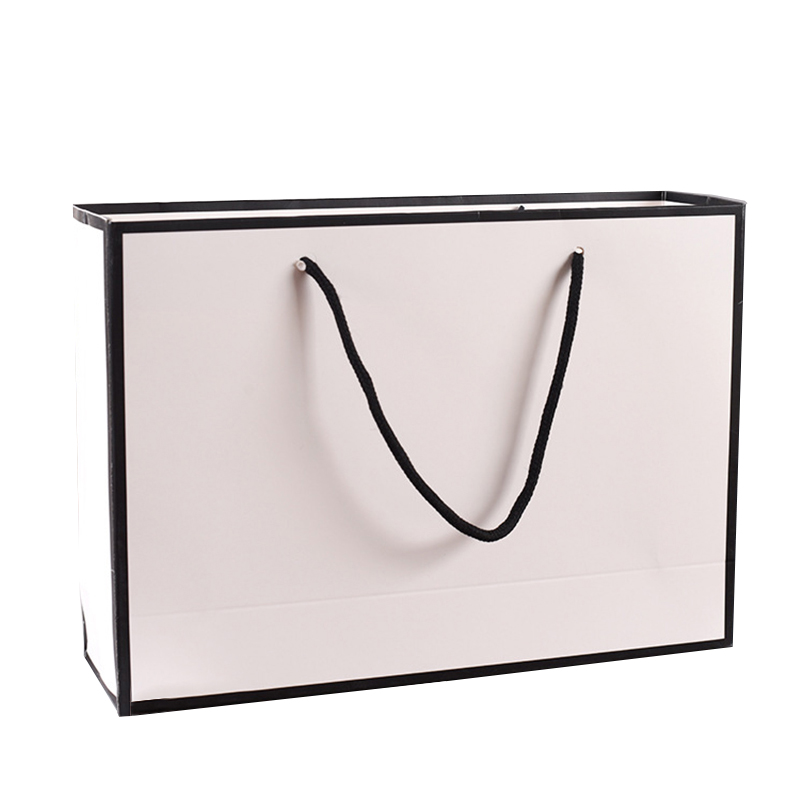 White color paper shipping bag