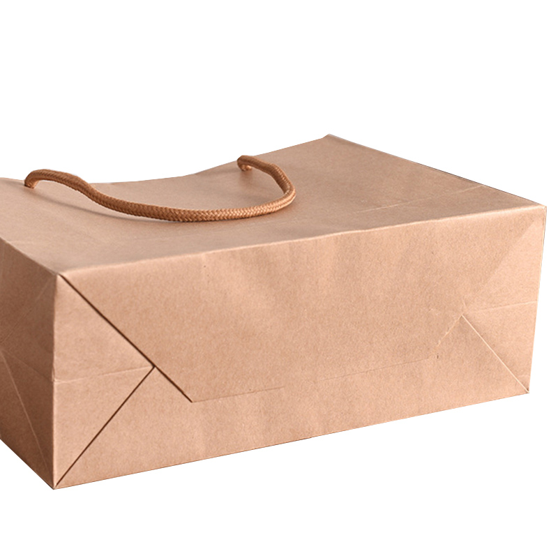 Kraft paper bag for shopping