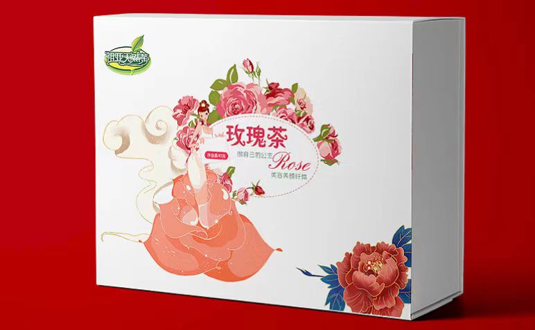 Scented tea packing box