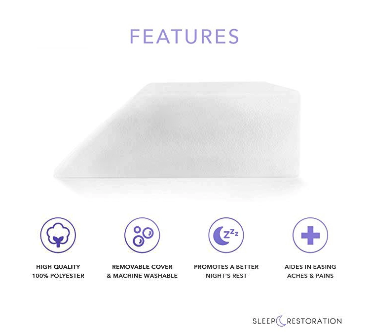 memory foam leg pillow