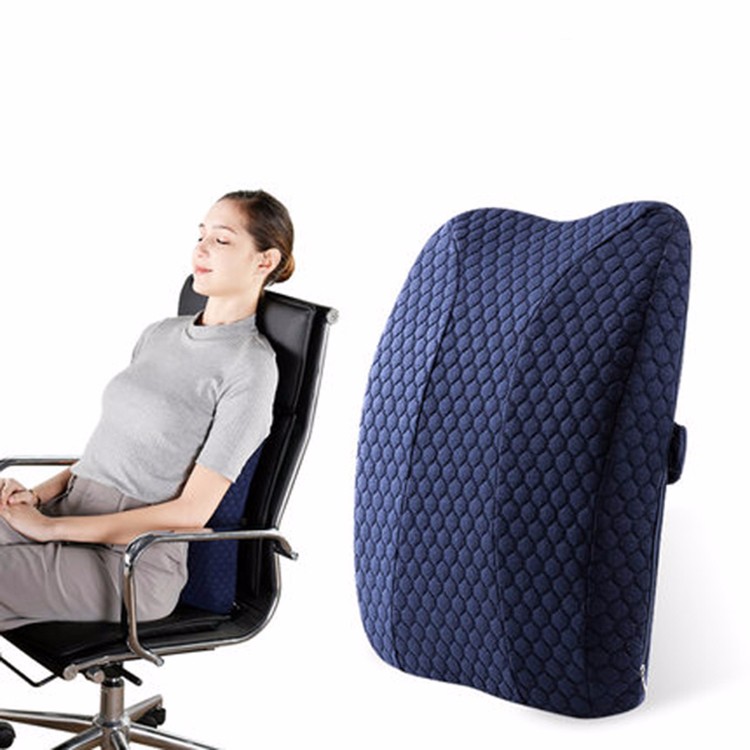 Office Chair Back Support Memory Foam Seat Cushion
