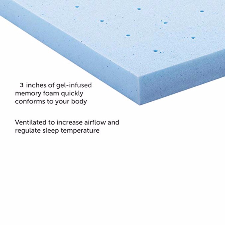 Supply Cheap Bed Cooling Gel Foam Mattress Topper, Cheap Bed Cooling Gel Foam Mattress Topper Factory Quotes, Cheap Bed Cooling Gel Foam Mattress Topper Producers OEM
