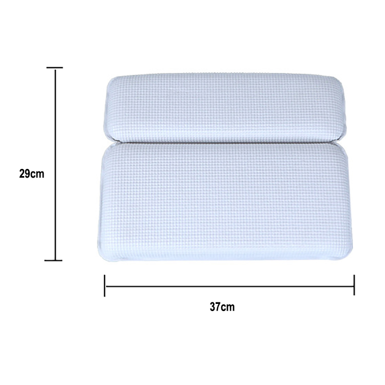 Supply Non-slip Resistant Waterproof Soft Touch Neck And Back Support PVC Foam Bath Pillow With Suction Cup For Tub, Non-slip Resistant Waterproof Soft Touch Neck And Back Support PVC Foam Bath Pillow With Suction Cup For Tub Factory Quotes, Non-slip Resistant Waterproof Soft Touch Neck And Back Support PVC Foam Bath Pillow With Suction Cup For Tub Producers OEM