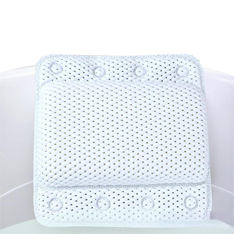 Supply Wholesale Non-slip Resistant Waterproof Soft Touch Neck And Back Support PVC Foam Bath Pillow With Suction Cup For Tub, Wholesale Non-slip Resistant Waterproof Soft Touch Neck And Back Support PVC Foam Bath Pillow With Suction Cup For Tub Factory Quotes, Wholesale Non-slip Resistant Waterproof Soft Touch Neck And Back Support PVC Foam Bath Pillow With Suction Cup For Tub Producers OEM