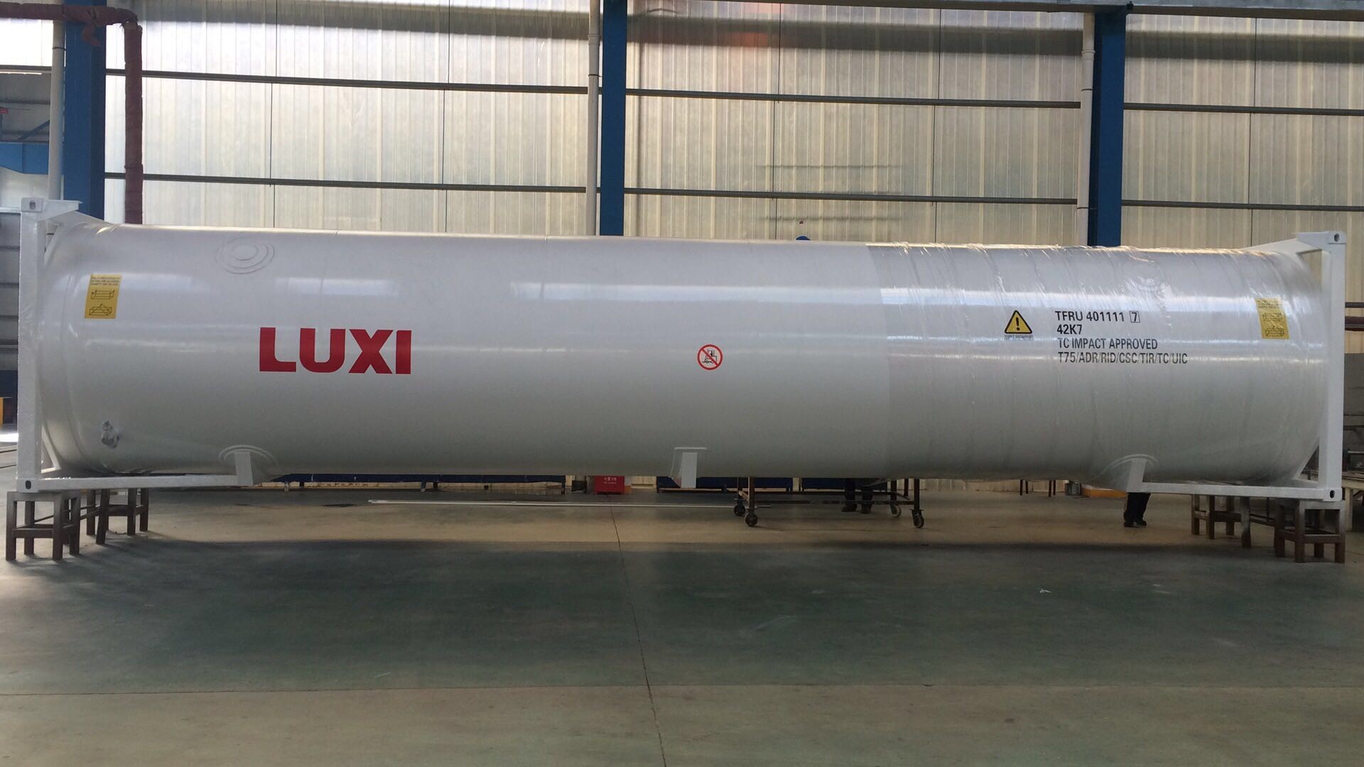 Китай ADR сертифицированный контейнер для сжиженного природного газа 40 футов ISO, производитель