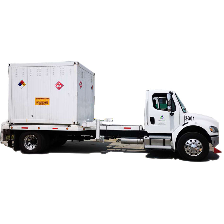 CNG skid container