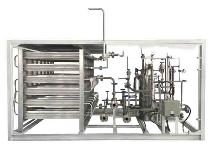 LNG refilling station