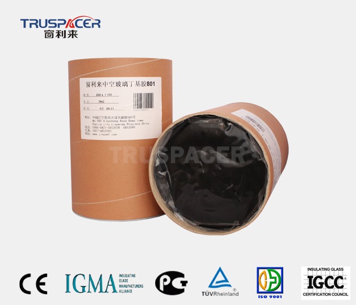 Mastic butyle thermofusible pour verre isolÃ©