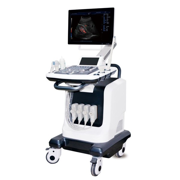 Trolley echocardigram machine color doppler ultrasound