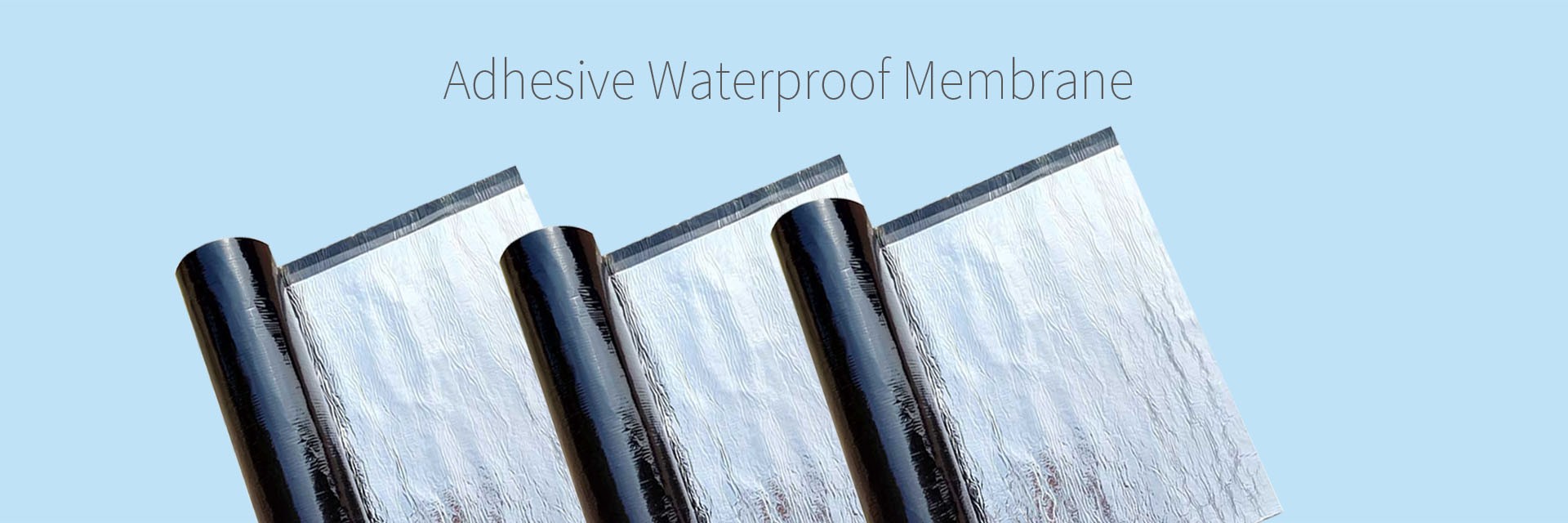 Adhesive waterproof membrane