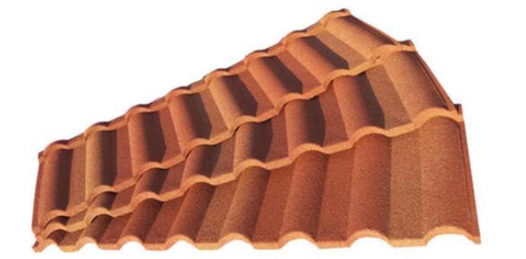 stone coated steel roof tiles