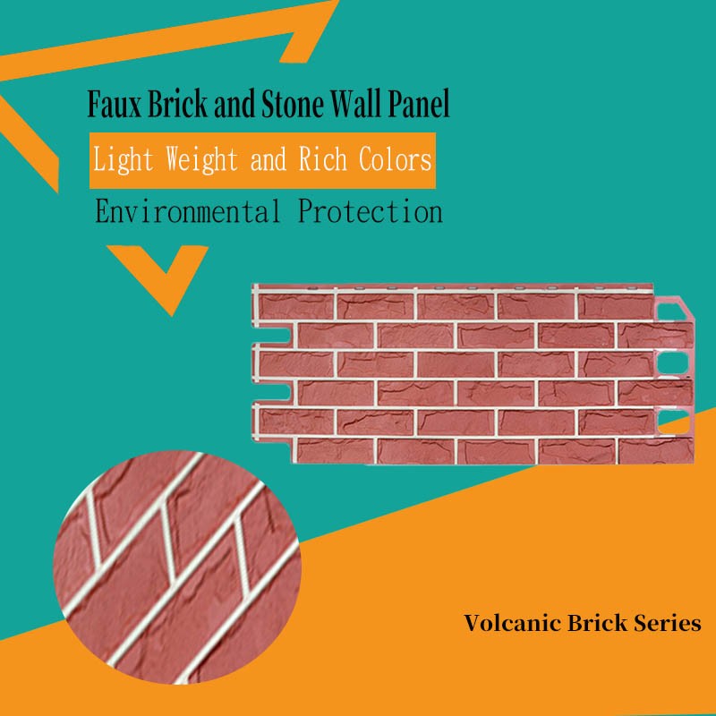 Terra Cotta Volcanic Brick 3d Wall Panel Dijual