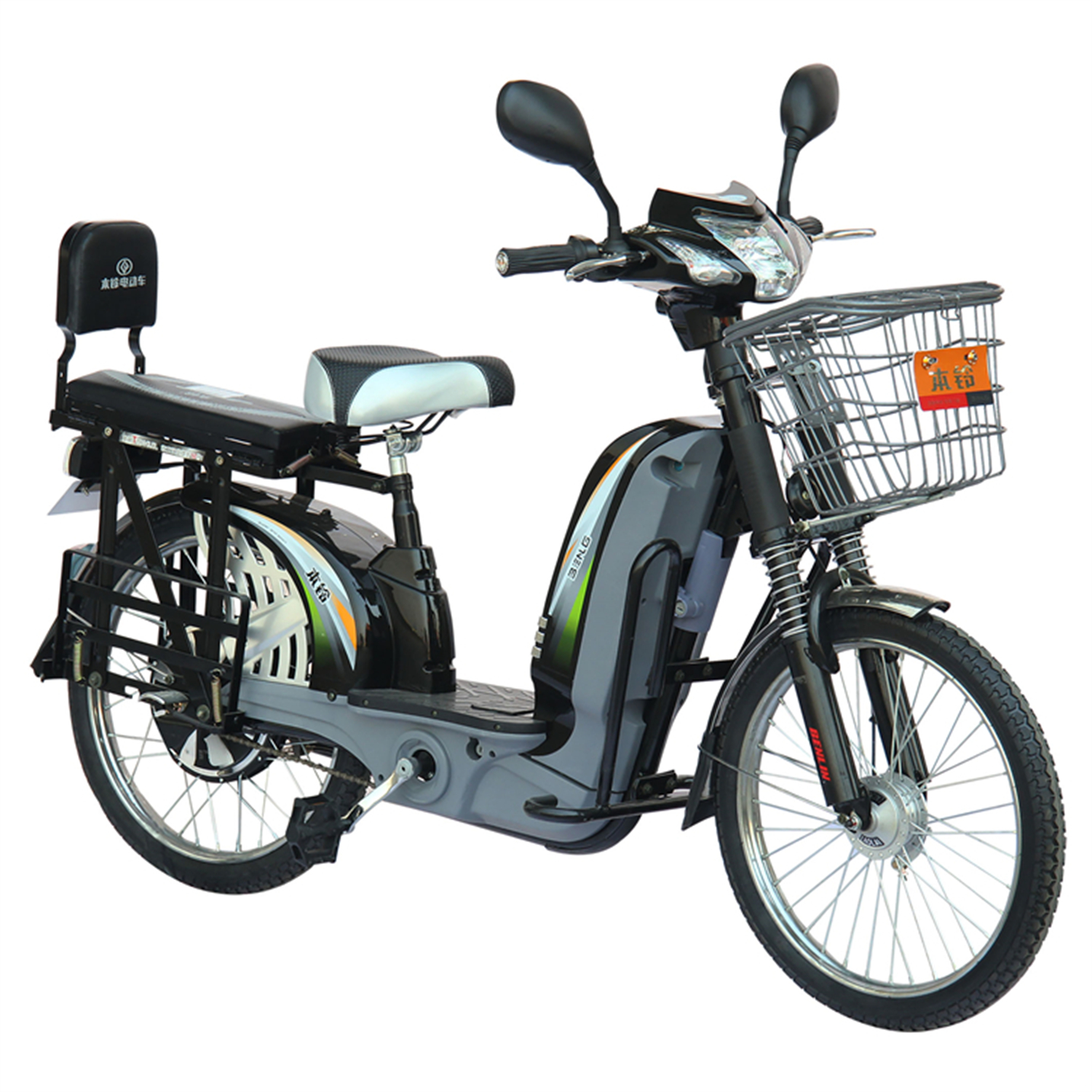 48V/60V ANTEL NS Loadable Delivery Electric Bicycle