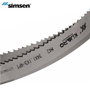 Çelik Kesme İçin Yüksek Performanslı Bimetal Bant Testere Bıçağı