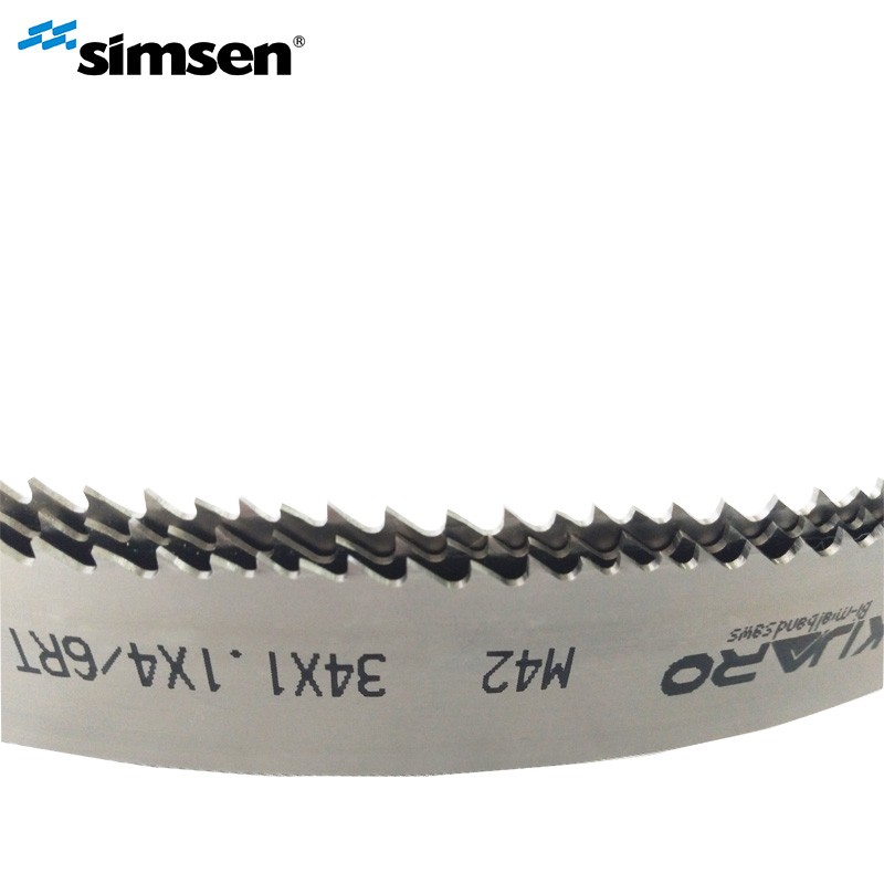 High Speed For Metal Cutting Welding M42 Band Saw Blade