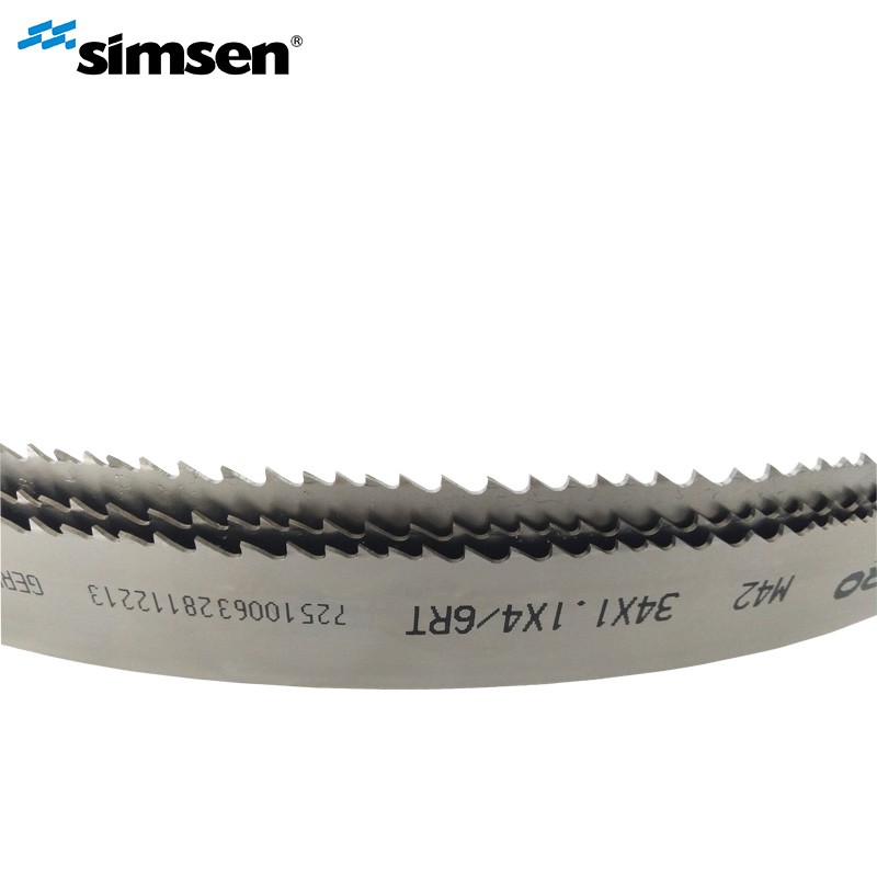 High Speed For Metal Cutting Welding M42 Band Saw Blade Manufacturers, High Speed For Metal Cutting Welding M42 Band Saw Blade Factory, Supply High Speed For Metal Cutting Welding M42 Band Saw Blade