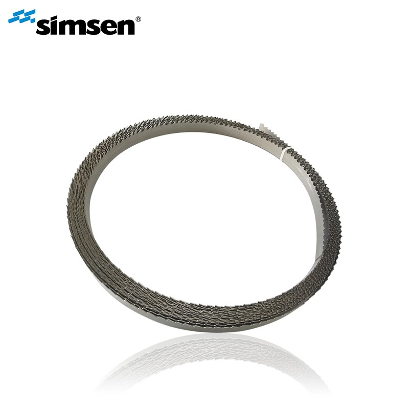 Hoja de sierra de cinta bimetálica HSS de 3/4 pulgada para corte de metales