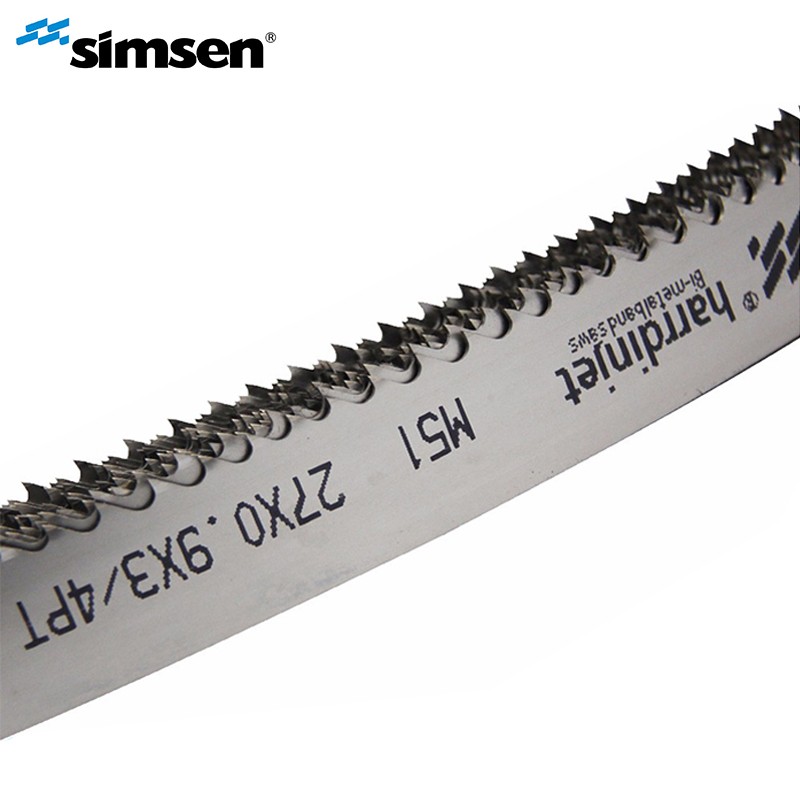 Hoja de sierra de cinta bimetálica HSS de 1 pulgada para corte de metales