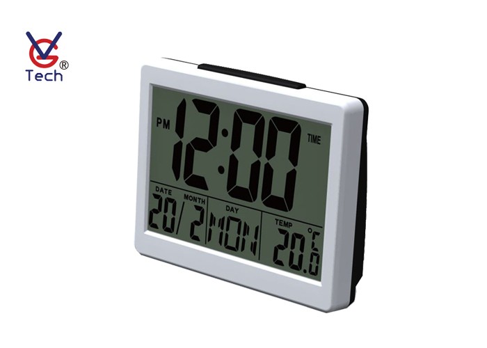 Wholesale Supply Big Display Desktop With Smooth Backlight Alarm Clock Factory