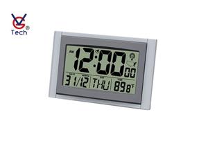 Buy China Radio Controlled Wall Desk Clock With Temperature