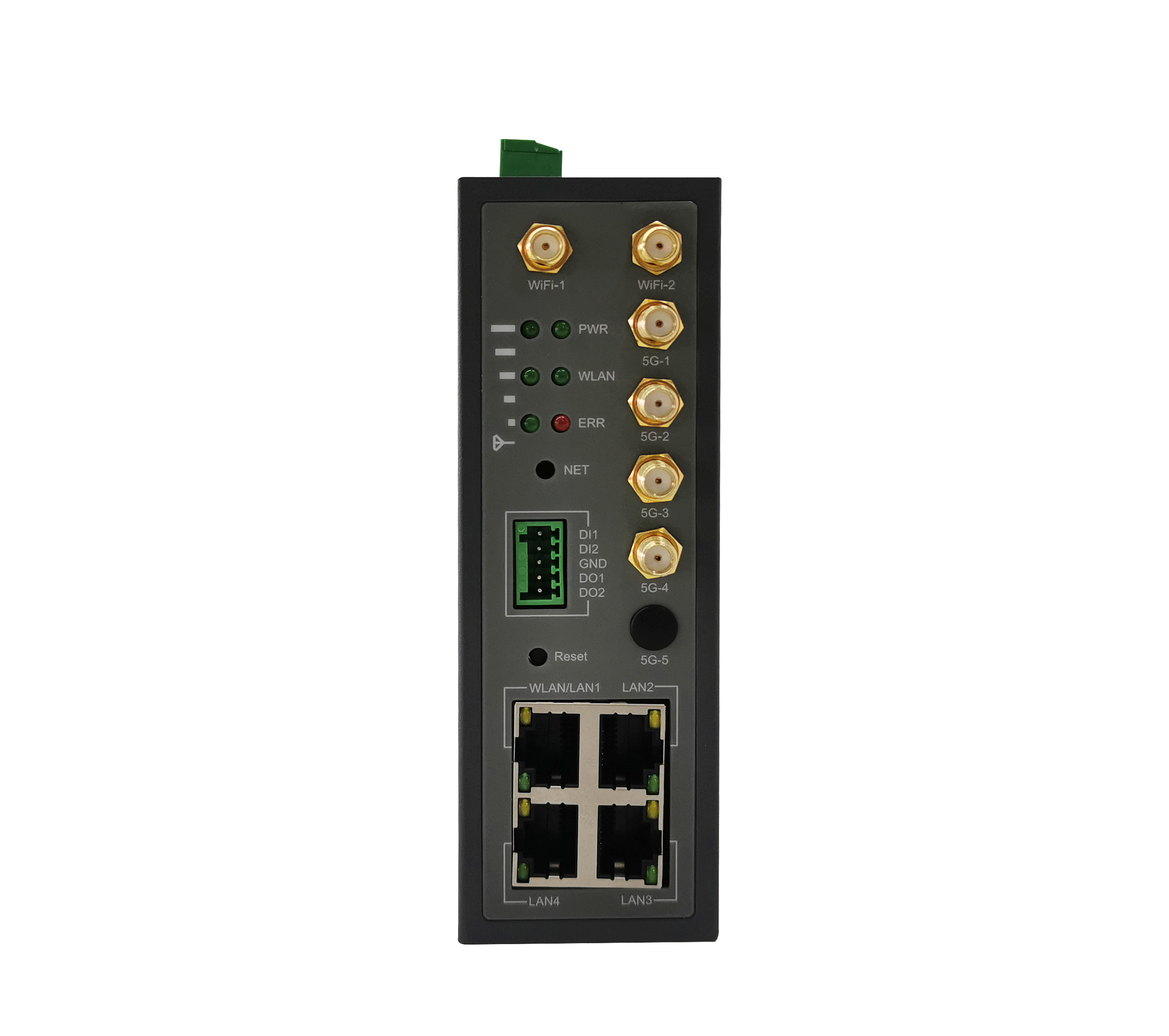 Router Bradband Gigabit Dual Core M2M 5G Dual SIM a 4 porte ad alta velocità di grado industriale personalizzato