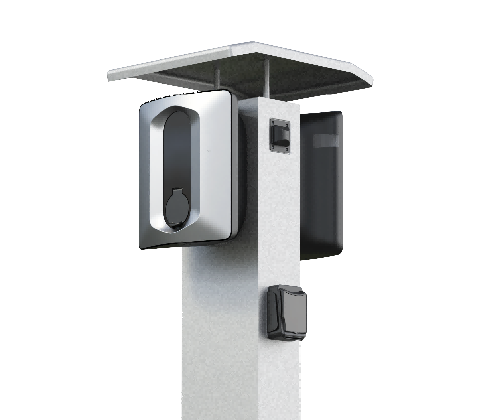 smart pedestal monuting solution AC charger