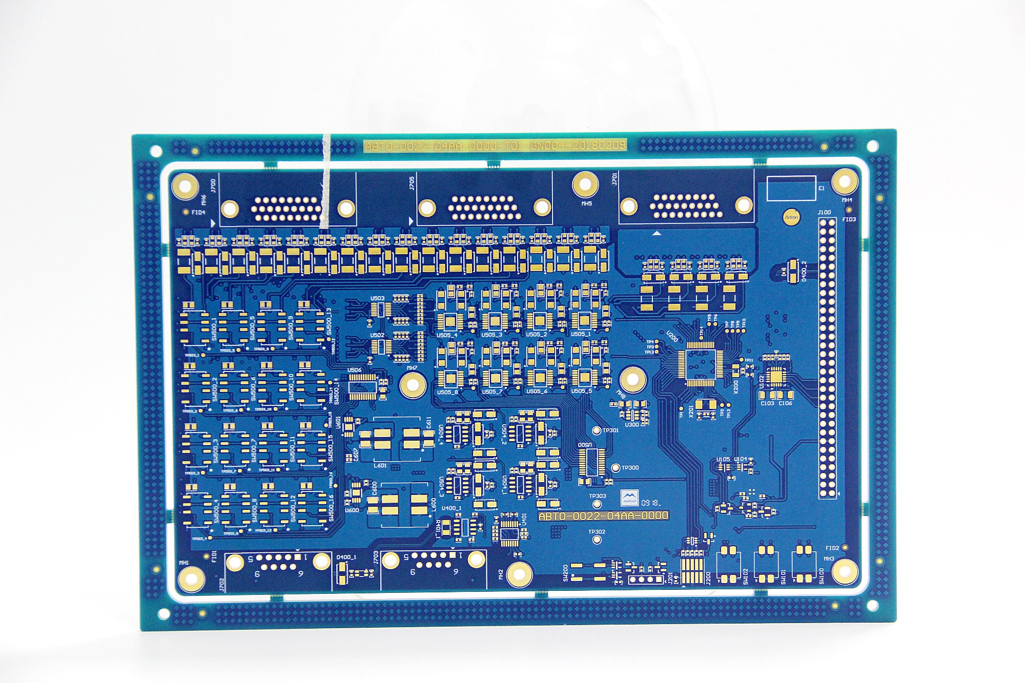 Blue And Red Soldermask HDI PCB