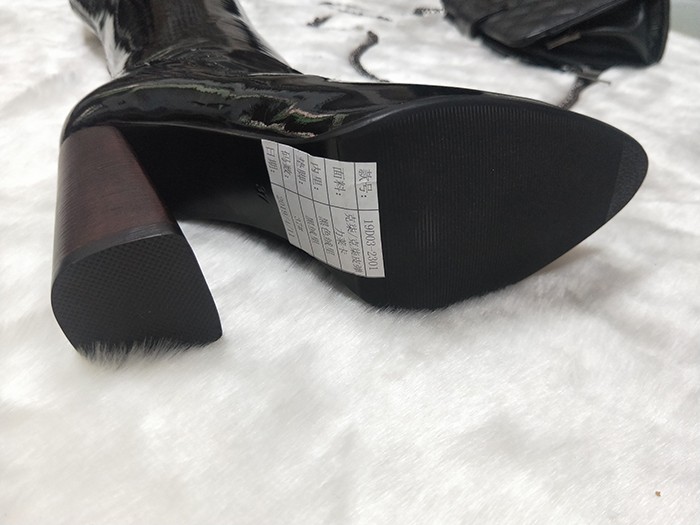 Designer Leather Boots Women Over Knee High Stretch Patent Leather With Tassel Manufacturers, Designer Leather Boots Women Over Knee High Stretch Patent Leather With Tassel Factory, Supply Designer Leather Boots Women Over Knee High Stretch Patent Leather With Tassel