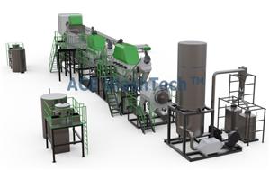 Plastic Grinding Washing Machine For PP PE Recycling Machine