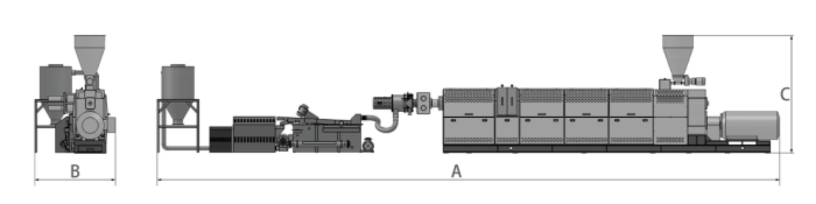 معدات إعادة التدوير HDPE