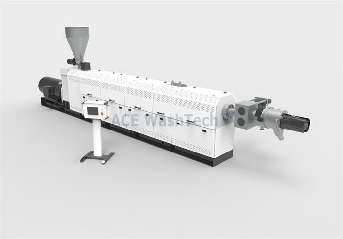 PP PE Flakes Extrusion System
