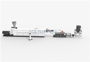 Single Screw Extrusion And Water-ring Pelletizing System