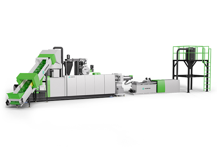 Compacting and pelletizing system