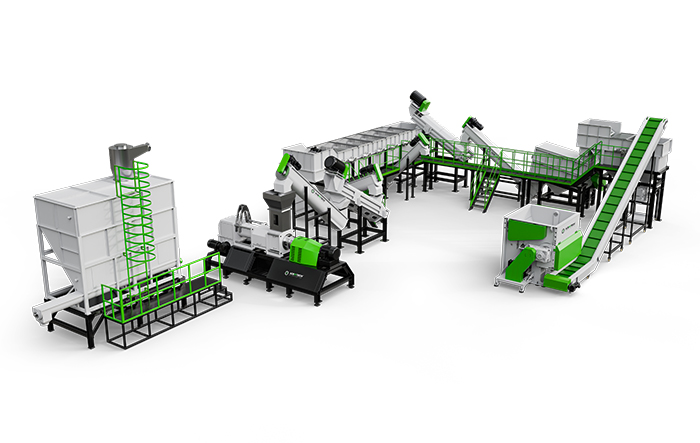 Dây chuyền giặt bằng nhựa mềm