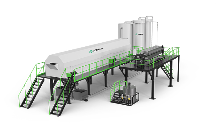 Automatic Film Bag Washing Line