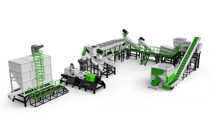Hệ thống giặt túi nhựa PRO2000