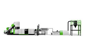 Máy ép nhựa để tái chế phim và túi