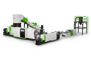 under-water pelletizing system for PS