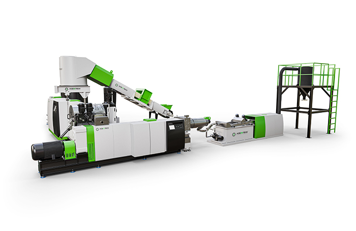 PP Yarn Compacting And Pelletizing System