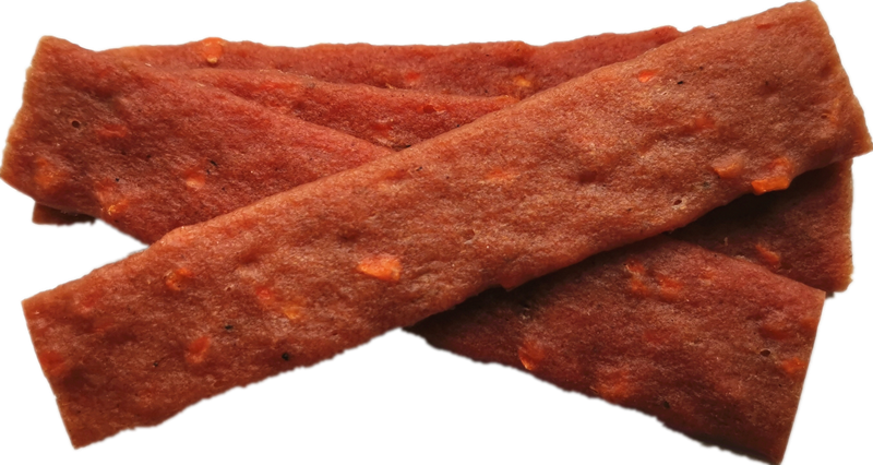 beef with vegetables strip for pet dog snacks